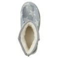 thumbnail image 6 of Wonder Nation Little & Big Girl Sequin Faux Shearling Winter Boot, Sizes 13-6, 6 of 6