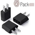thumbnail image 3 of HWZWT EU to US plug adapter kit UK to US plug adapter, 3 of 5