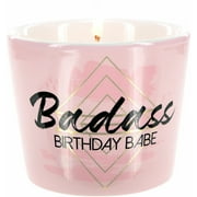 Pavilion Gift Company Badass Soy Wax Candle Scent: Tranquility,  8 oz, Multicolor (12227)