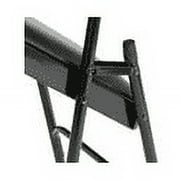 NPS 1300 Series 29.5 Premium Vinyl Folding Chair in Black (Set of 4)