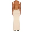 thumbnail image 6 of Coduop Women Sleeveless Backless Bodycon Long Dress Fishtail Spaghetti Strap Party Maxi Dress, 6 of 9