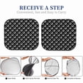 thumbnail image 5 of KLL Golf Balls Windshield Sun Shade 2-Piece Foldable Car Front Window Sunshade for Most Sedans SUV Truck- Large, 5 of 5