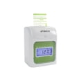 thumbnail image 2 of Workwell UB1000 Electronic Non-Calculating Time Clock Bundle LCD Display, Beige & Green, 2 of 6