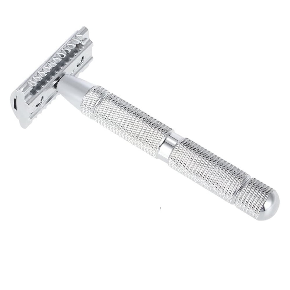 Stainless Steel Safety Razor Traditional Men's Double Edge Shaving