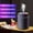 Gray, variant on USB Aromatherapy Diffuser Humidifier, Color-Changing LED Night Light, Cold Mist for Bedroom Office Car 1 Pack