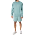 thumbnail image 6 of Superdry Code Essential Overdyed Sweat Shorts, Blue, 6 of 6