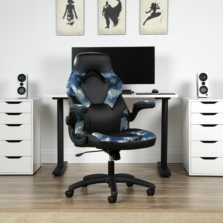OFM Essentials Collection Racing Style Bonded Leather Gaming Chair
