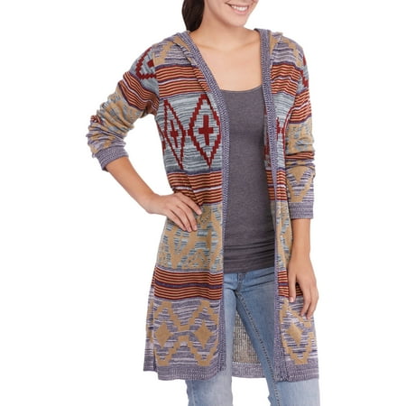 cardigan aztec duster sweater