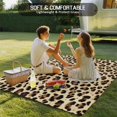 thumbnail image 5 of Fsddascl Leopard Printed Outdoor Rug for Patio/Deck/Porch, Non-Slip Large Area Rug 4 x 6 Ft, Modern Animal Fur Patterns Indoor Outdoor Rugs Washable Area Rugs, Reversible Camping Rug Carpet Runner, 5 of 5
