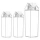 thumbnail image 3 of 3 botellas transparentes, portátiles, vacías, para el hogar, para leche, para el frigorífico, de 500 ml y 1000 ml., 3 of 8
