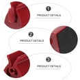thumbnail image 2 of YSNOOWE 2Pcs Toothpaste Squeezer Abs Red and White Bathroom Accessories 6.4 x 3.91 x 4.65Cm, 2 of 8