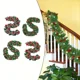 thumbnail image 2 of Christmas Garlands With Pinecones Red Berries Artificial Christmas Wreaths For Home Xmas Tree Stairs Door New Year Decoration, 2 of 5