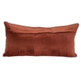 thumbnail image 2 of Parkland Collection Iphis Transitional Quilted Burnt Orange Throw Pillow, 2 of 5