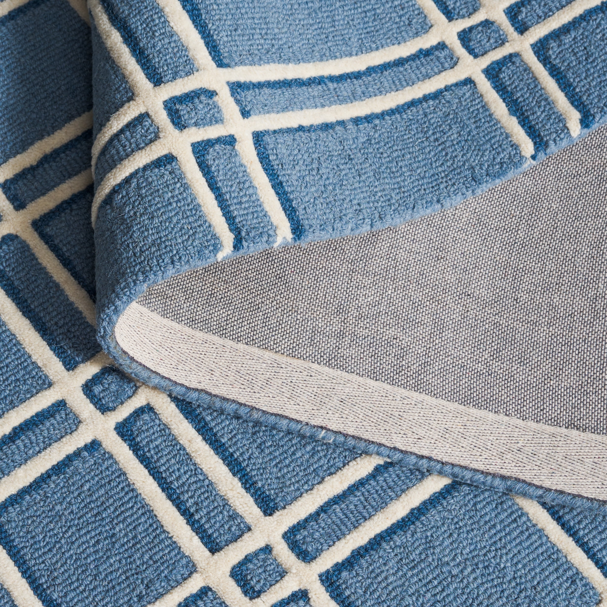Safavieh Genre Darien Geometric Area Rug, Blue/Ivory, 9' x 12'
