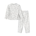 thumbnail image 2 of Goofa Cute Poodle Dog Printed Women’s 2 Piece Pajama Set Super,Pajamas Women's Long Sleeve Sleepwear Soft Button Down Loungewear Pjs Lounge Set Nightwear-, 2 of 9