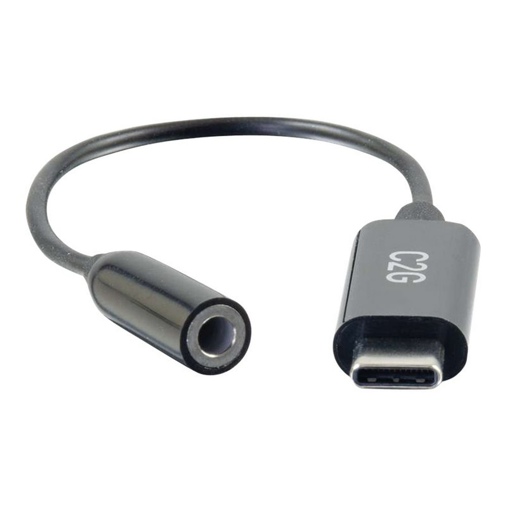 C2g usb c to aux adapter 3 5mm usb c phone adapter for audio