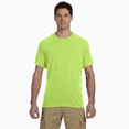 thumbnail image 4 of JERZEES Men Hi Vis Dri-Power 50/50 T-Shirt, Short Sleeve Crew Neck, Safety Green/Orange, L, 2 Pack, 4 of 6