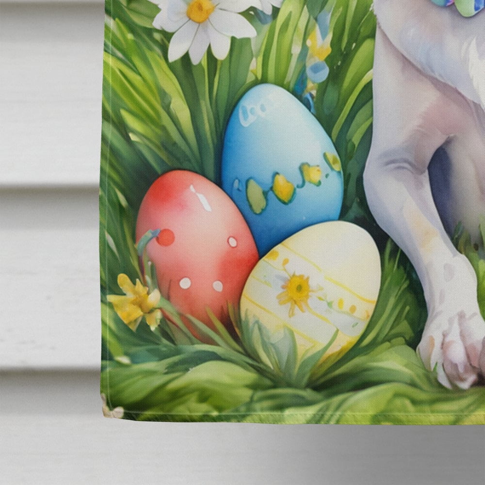 American Foxhound Easter Egg Hunt House Flag 28 in x 40 in