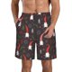 thumbnail image 1 of Fotbe Cute Christmas Gnomes Trajes de Baño Estampados para Hombre, Shorts de Verano de Secado Rápido, Ropa de Playa, Bañadores-3X-Large, 1 of 6