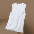 thumbnail image 6 of Men's Quick-Dry Sleeveless Athletic Shirt for Sports and Fitness Training, 6 of 8