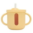 thumbnail image 2 of Taza De Entrenamiento Para Niños Pequeños, Cubierta Apretada A Prueba De Fugas Ampliamente Utilizada, Tazas De Silicona Para Sorber, Manijas Dobles, Material De Silicona Para ANGGREK AGX794, 2 of 8