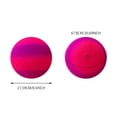 thumbnail image 5 of ZLight 8.5 Inch PVC Football Toy Rainbow Soccer Playground Bouncy Ball Indoor Activity Parent Games Set Park Pool Physical Exercise Type2, 5 of 5
