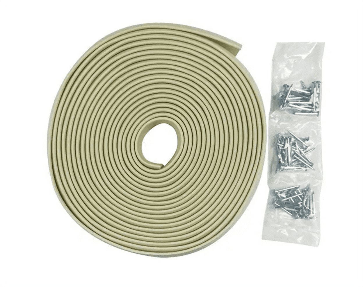 Frost King® SG30WH Plastic Garage Door Side and Top Weatherstrip Kit 1-3/4-inch x 30-feet