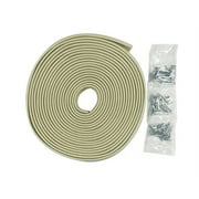 Frost King® SG30WH Plastic Garage Door Side and Top Weatherstrip Kit 1-3/4-inch x 30-feet