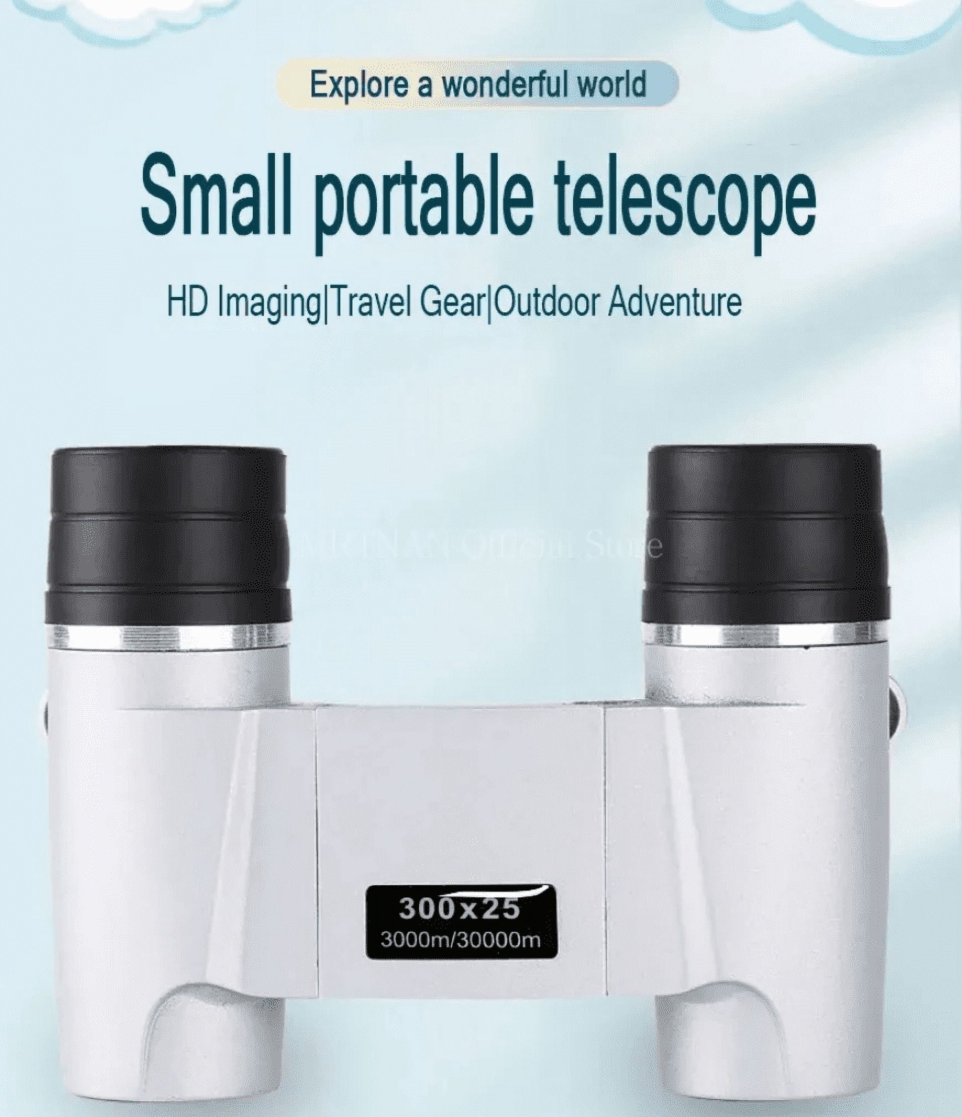 300X25 Binoculars Autofocus Binoculars HD High-magnification Low-light Night Vision Portable Outdoor Binocular