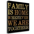 thumbnail image 1 of Tangletown Fine Art 'Family' Textual Art on Canvas, 1 of 2