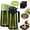 [2 Pack]Oil Sprayer with Scale 16oz + 16oz, variant on AGCAN Oil Sprayer for Cooking, 2 Pack Olive Oil Mister Sprayer 200ml/7oz Plastic Olive Oil Spray Bottle for Air Fryer, BBQ, Baking, Salad