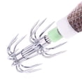 thumbnail image 4 of Señuelo de pesca de calamar Horizontal brillante 11CM/134G anzuelos de madera para Jigging de calamar anzuelos de camarón anzuelo de pulpo cebo de sepia para pesca, 4 of 8