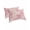 Beige, variant on Valentine's Day Queen Pillow Cases Set of 2 - Microfiber Bed Throw Pillow Covers, Pink Bows Romantic Roses Farmhouse Plaid Decorative Lumbar Pillow Cover with Envelope Closure for Sofa/Travel 20"x30"