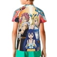 thumbnail image 2 of Fairy Tail Kids' Short Sleeve T-Shirt Print Tee Shirts For Boys & Girls Summer Casual Wear Fashion Top Blouse Large, 2 of 9