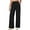 59-Black, variant on TEMOFON Womens Wide Leg Palazzo Pants with Pockets High Waist Flowy Loose Trousers Adjustable Knot Casual Lounge Pants