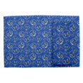 thumbnail image 2 of S4Sassy Blue Wreath & Butterfly Printed Dining Room Reversible Tablemats With Napkins set, 2 of 3
