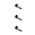 thumbnail image 4 of Eigraketly Luz trasera de bicicleta Luz de advertencia trasera Ciclismo nocturno Lámpara trasera LED Luz de poste de asiento Accesorio de bicicleta, Negro Type1 NO1 Eigraketly CBP155071, 4 of 6