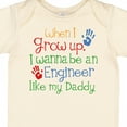 thumbnail image 4 of Inktastic Engineer Like Daddy Boys or Girls Baby Bodysuit, 4 of 5