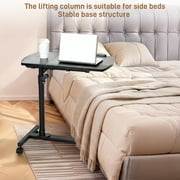 Zimtown Angle & Height Adjustable Laptop Desk Sofa Side Bed Notebook Table Stand Rolling