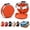 Orange, variant on Multifunctional Foldable Car Door Cup Holder, 2-in-1 Drink & Phone Holder