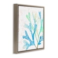 thumbnail image 3 of Stupell Industries Contemporary Modern Blue Coral Brown Floating Frame Canvas Art, 18 x 18, by Patricia Pinto, 3 of 8