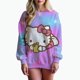 thumbnail image 1 of Sudadera con estampado de gran tamaño para mujer, sudadera holgada de estilo anime de otoño 2024, sudaderas con capucha de alta calidad con estampado de Hello Kitty para niña, 1 of 1
