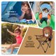 thumbnail image 5 of Silla Plegable Reforzada Para Camping Con Funda De Transporte Y Diseño Infantil De León, 5 of 6