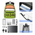 thumbnail image 6 of Picia Fresh Sushi Large Capacity Backpack Classic Style Backpack Casual Backpack Water-Resistant School Work Travel Outdoor Backpack, 6 of 8