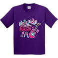 thumbnail image 3 of Inktastic I Rock with Guitar Microphone and Music Notes Youth T-Shirt, 3 of 5
