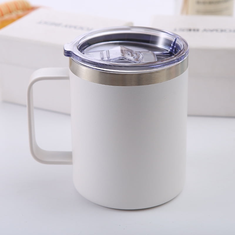 Stainless Steel Insulated Cup Drinking Coffee Mug Tumbler Camping With Lid 
