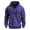 Purple, variant on TOWED22 Men's Hoodies Casual Pullover Hooded Sweatshirt Long Sleeve Quarter Zip Hoody Tops With Kangaroo Pocket(AG,XL)