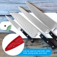 thumbnail image 5 of REGALWOVEN Santoku Knife Sheaths for Safe and Secure Knife Storage, Protecting Edges from Damage Red 5.2"x 1", 5 of 5
