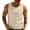 A335 Khaki, variant on Xdegoge Tank Tops for Men Scoop Neck Sleeveless Casual Everyday Fashion Streetwear Relaxed Fit Front Chest Pocket Detail Solid Plain Basic Soft Breathable Summer Tops