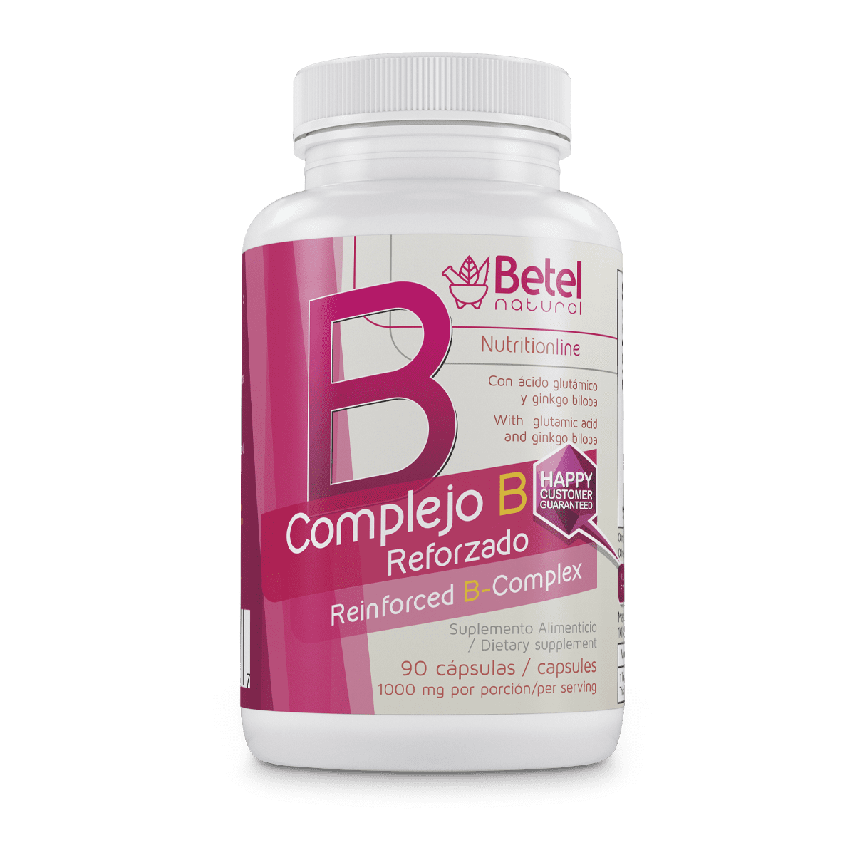 B Complex + B +) with Ginkgo Biloba Capsules by Betel Natural Full B Vitamin